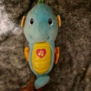 Fisher-Price Blue and Yellow Musical Seahorse